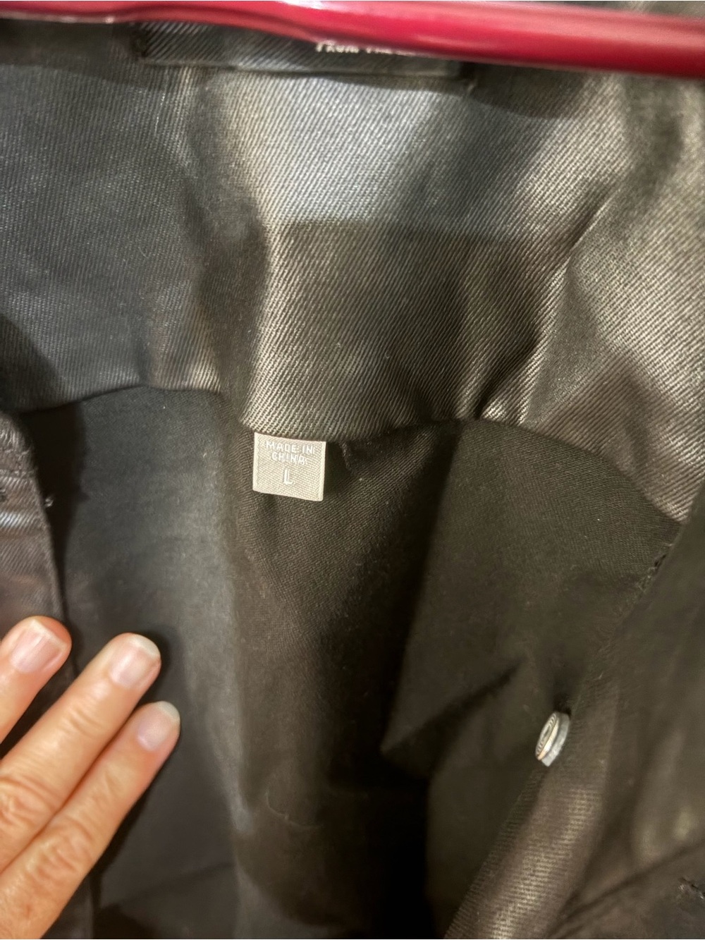 Kut from the Kloth Black Faux Leather Jacket - Picture 3 of 7